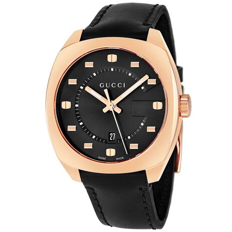 9mm men's gucci chain|Gucci watch for men black.